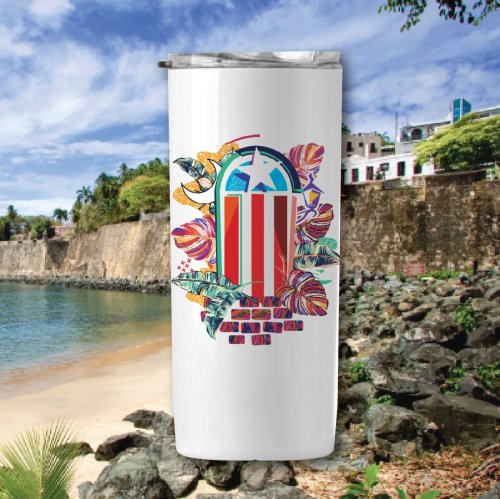 Vaso Bandera Colores - 16oz.