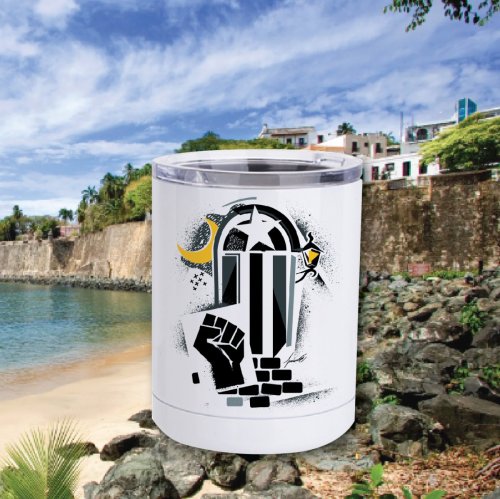 Vaso Bandera Negra - 10oz.