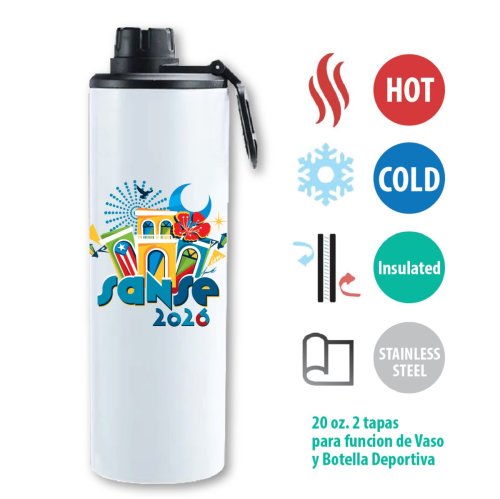 Vaso/Botella Sanse2026 - 20oz.