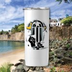 Vaso Bandera Negra - 16oz.